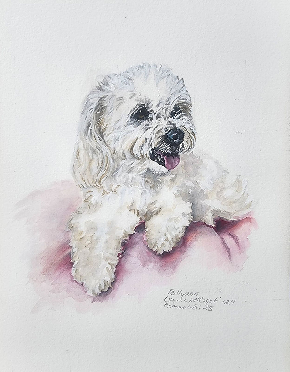 Pollyanne the Maltese - Fine Art Prints