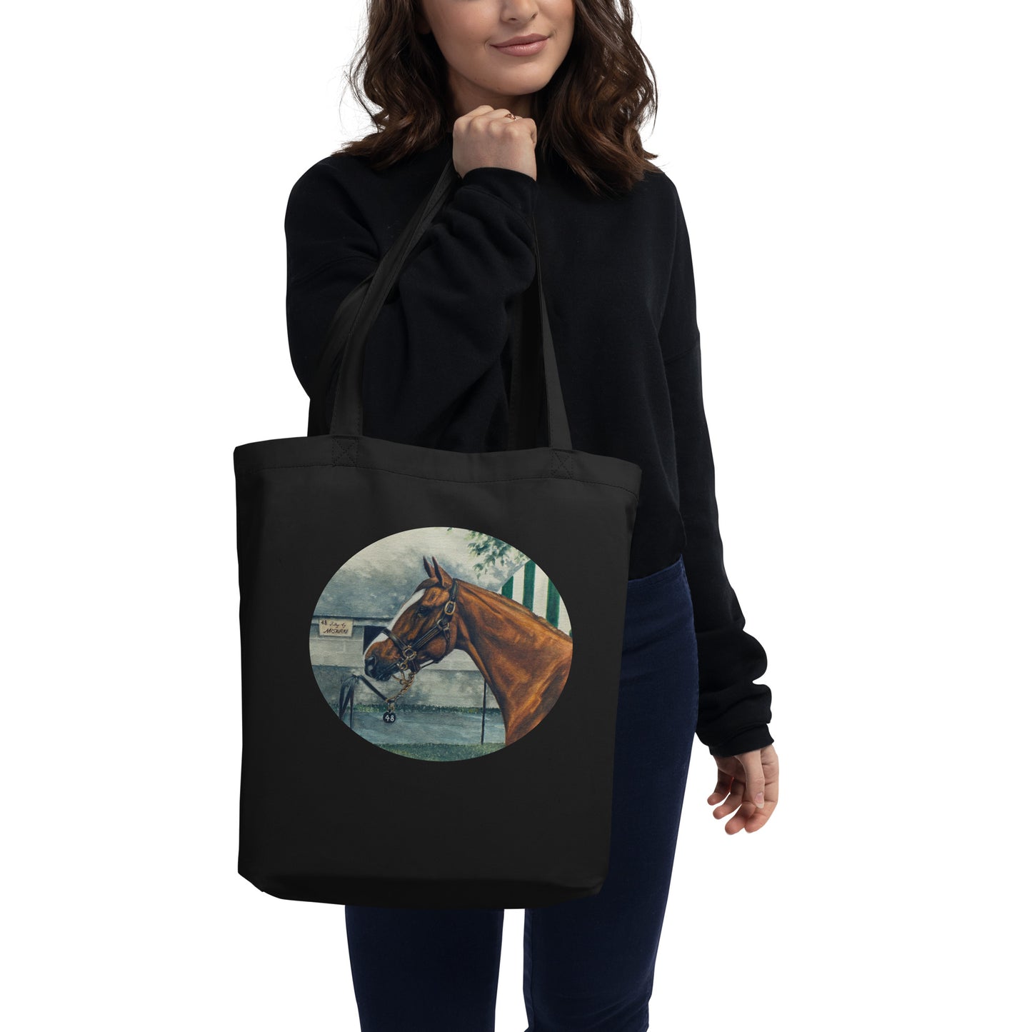 "Miswaki Thoroughbred Filly" Eco Tote Bag