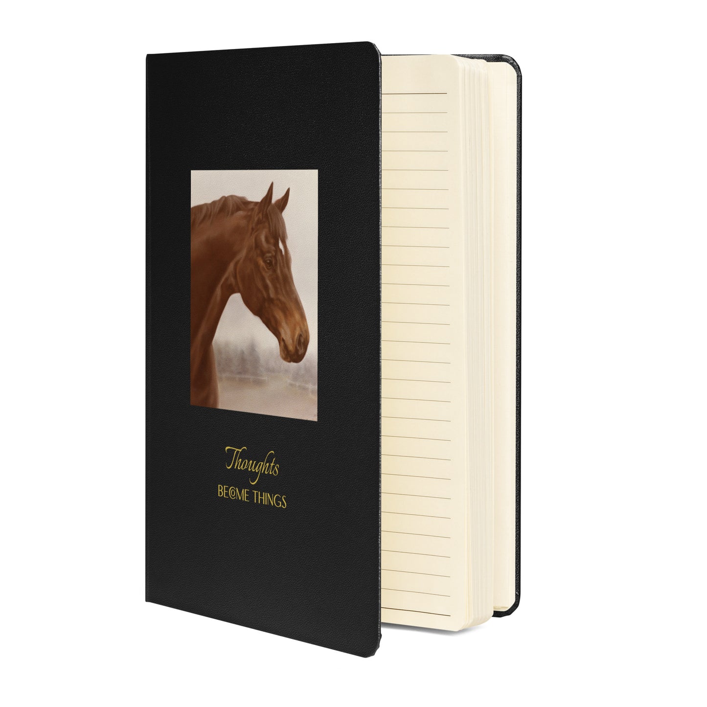 "Atlas the Hanoverian - Thoughts" Hardcover bound notebook