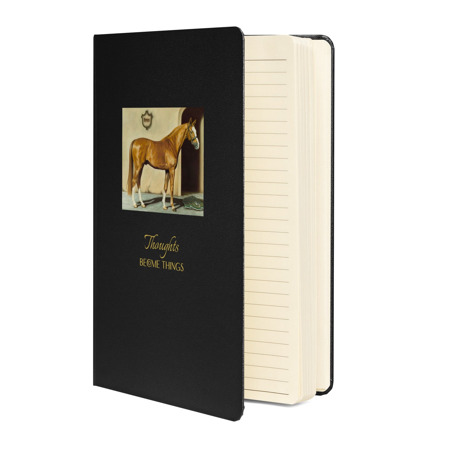 "Amor the Hanoverian - Thoughts" Hardcover bound notebook