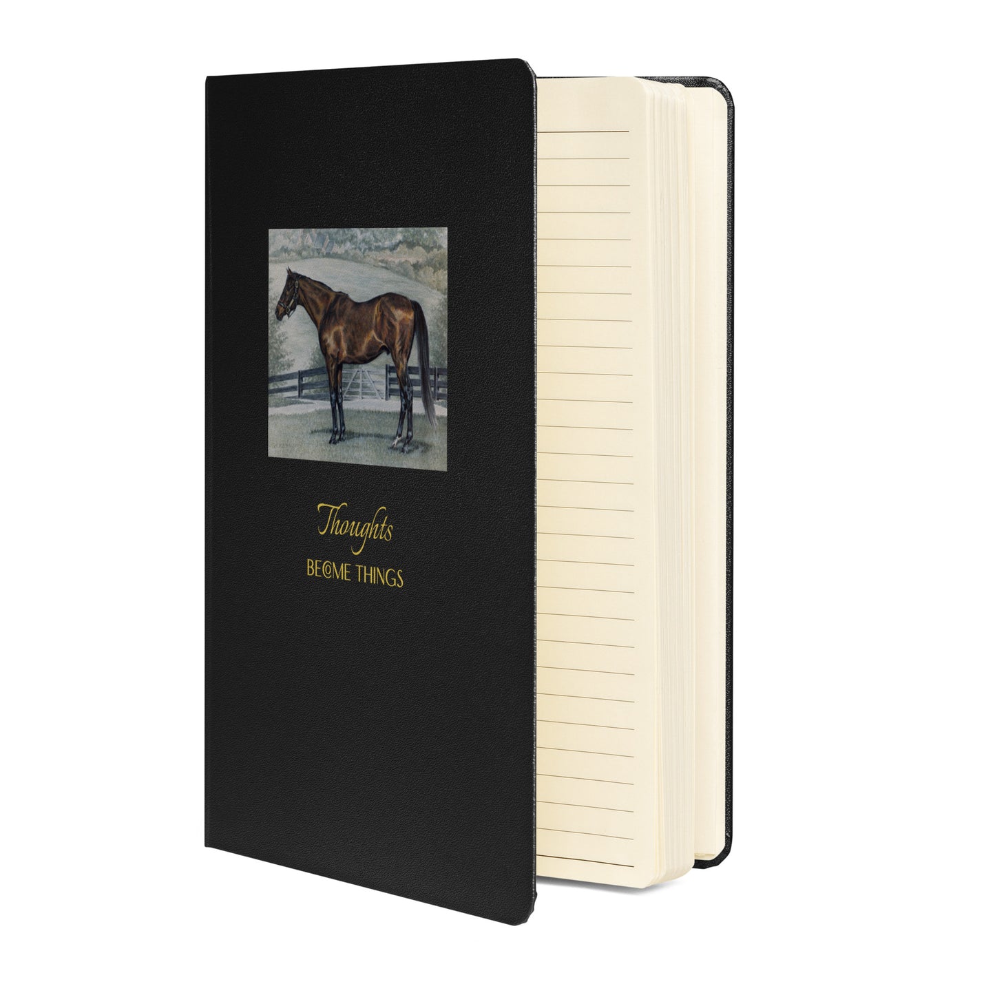 "First Landing" Hardcover bound notebook