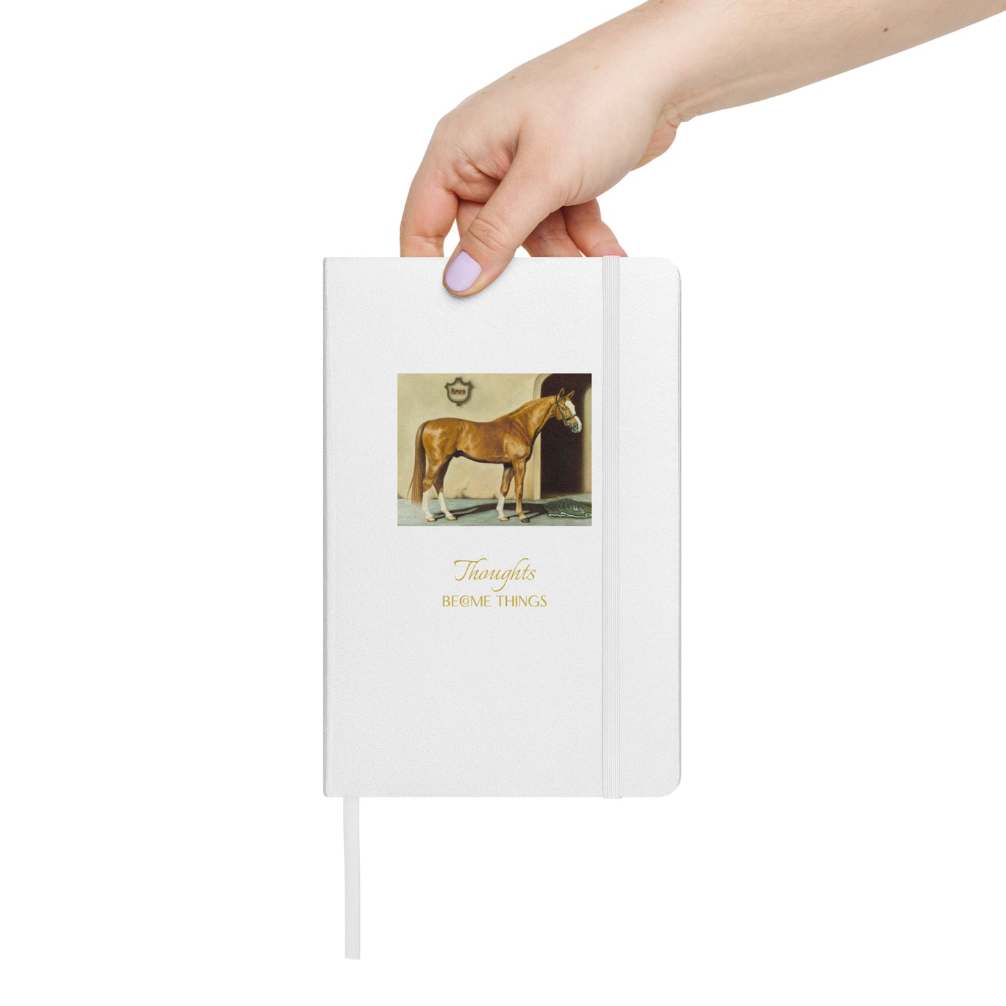 "Amor the Hanoverian - Thoughts" Hardcover bound notebook
