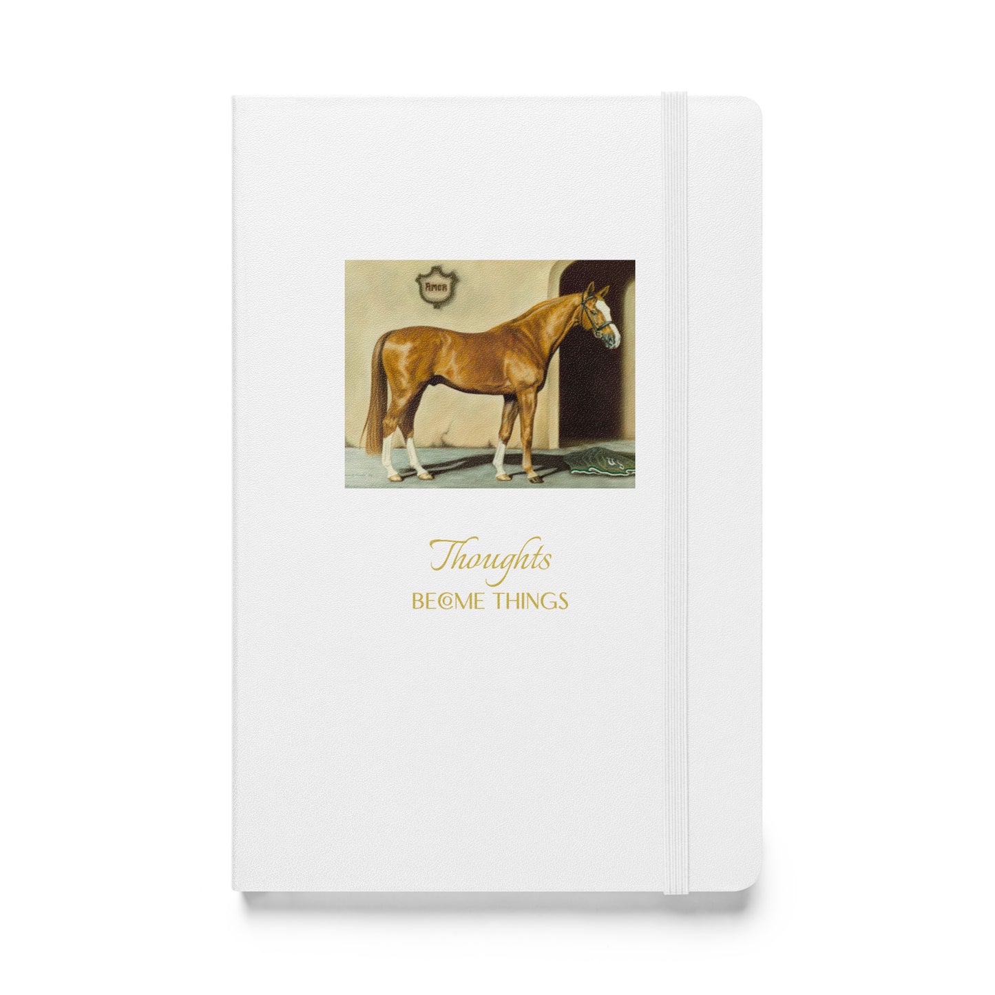 "Amor the Hanoverian - Thoughts" Hardcover bound notebook