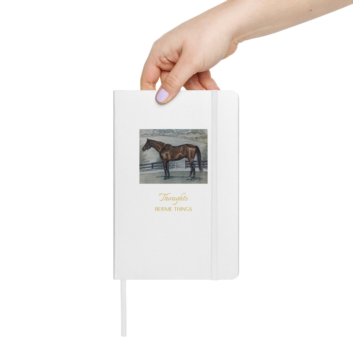 "First Landing" Hardcover bound notebook