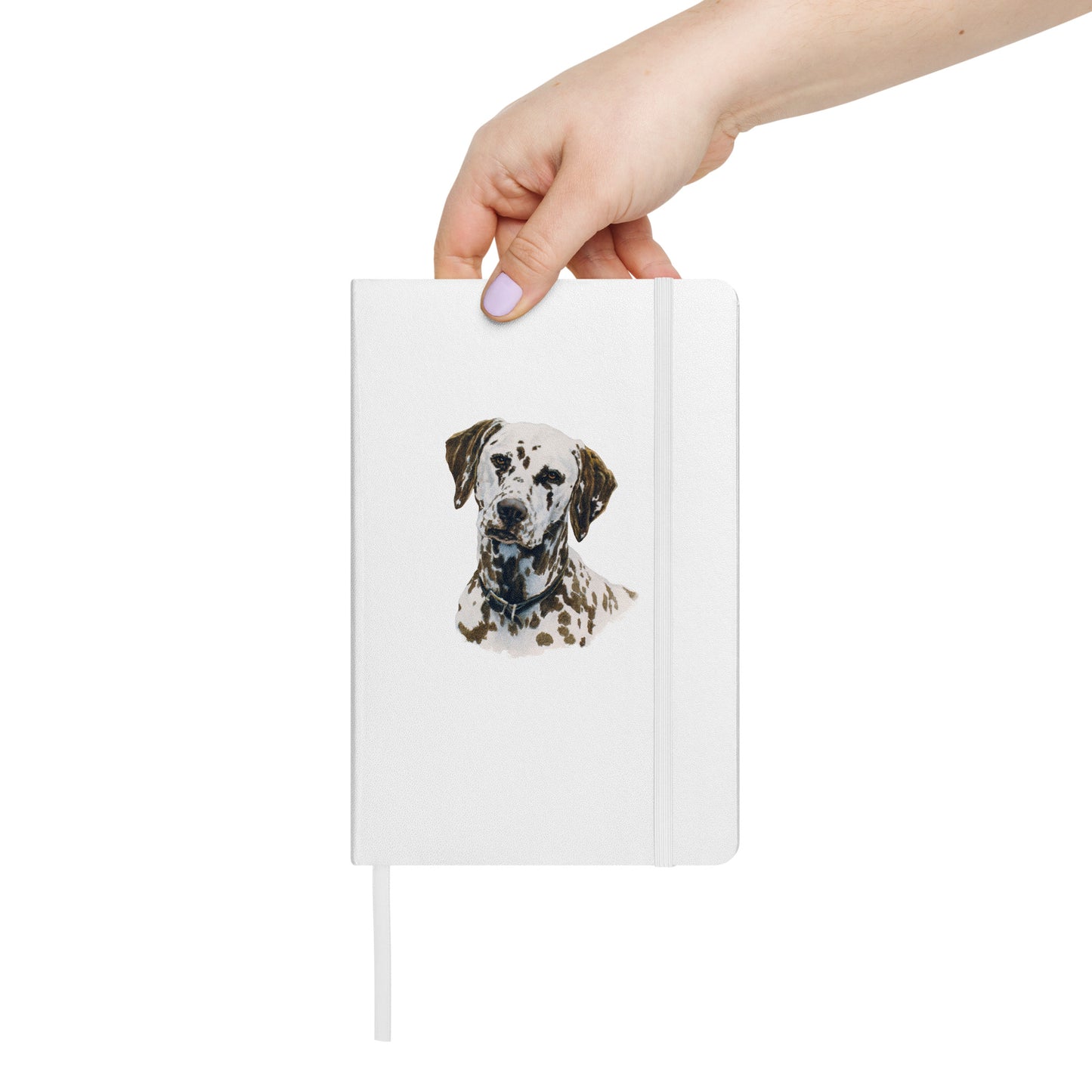 "Cricket the Dalmatian" Hardcover bound notebook