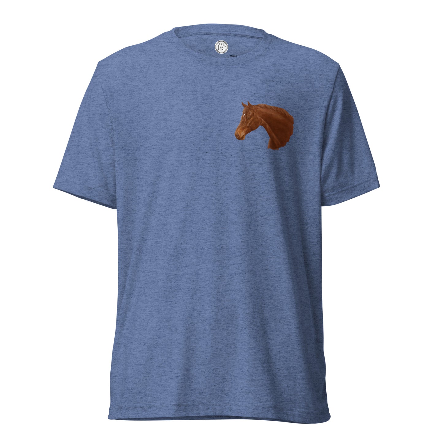 "Atlas the Hanoverian" Short sleeve t-shirt (Lapel)