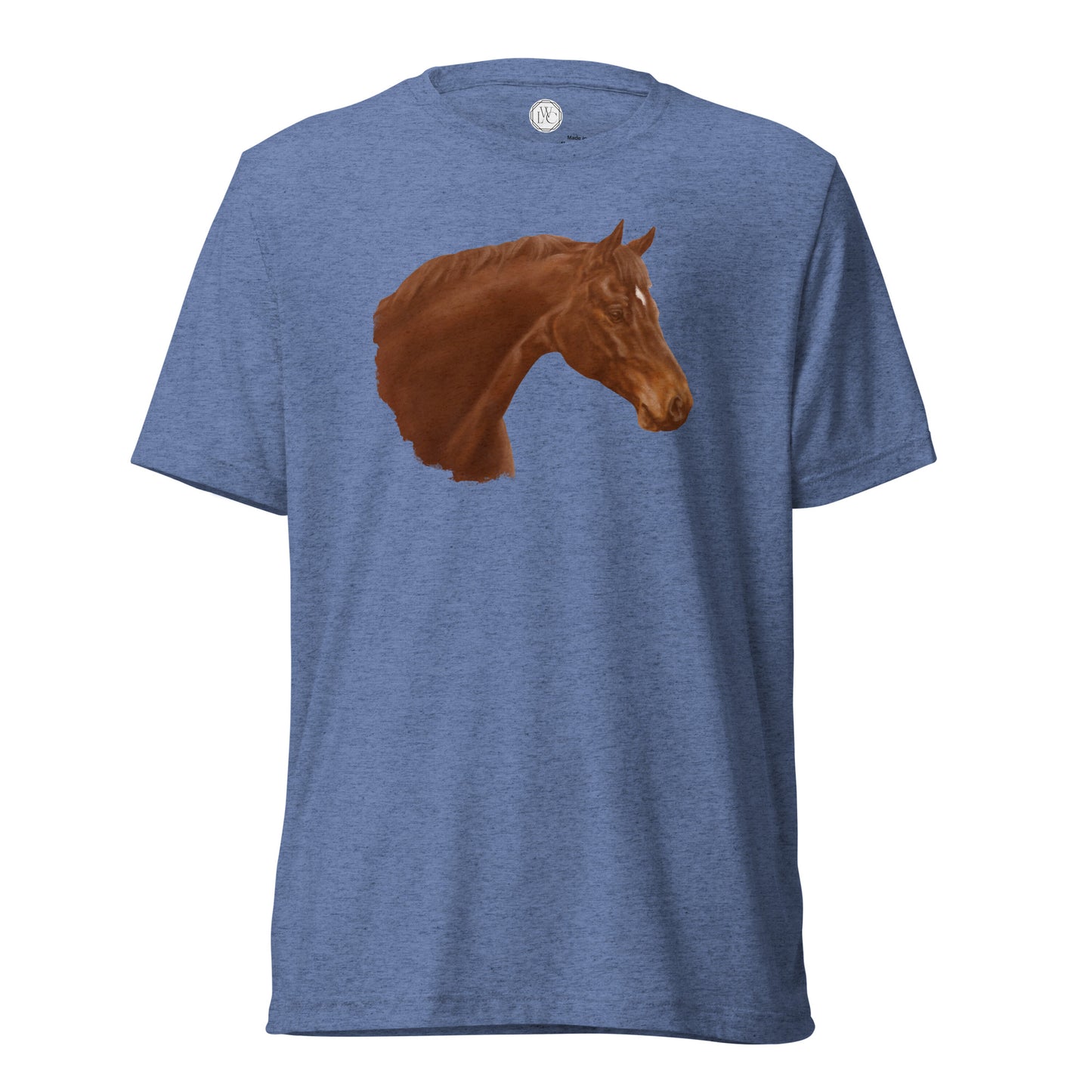 "Atlas the Hanoverian" Short sleeve t-shirt (Front)