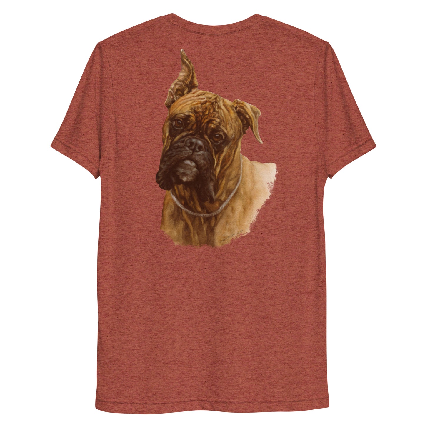 "Adele the Box" Short sleeve t-shirt (Back)