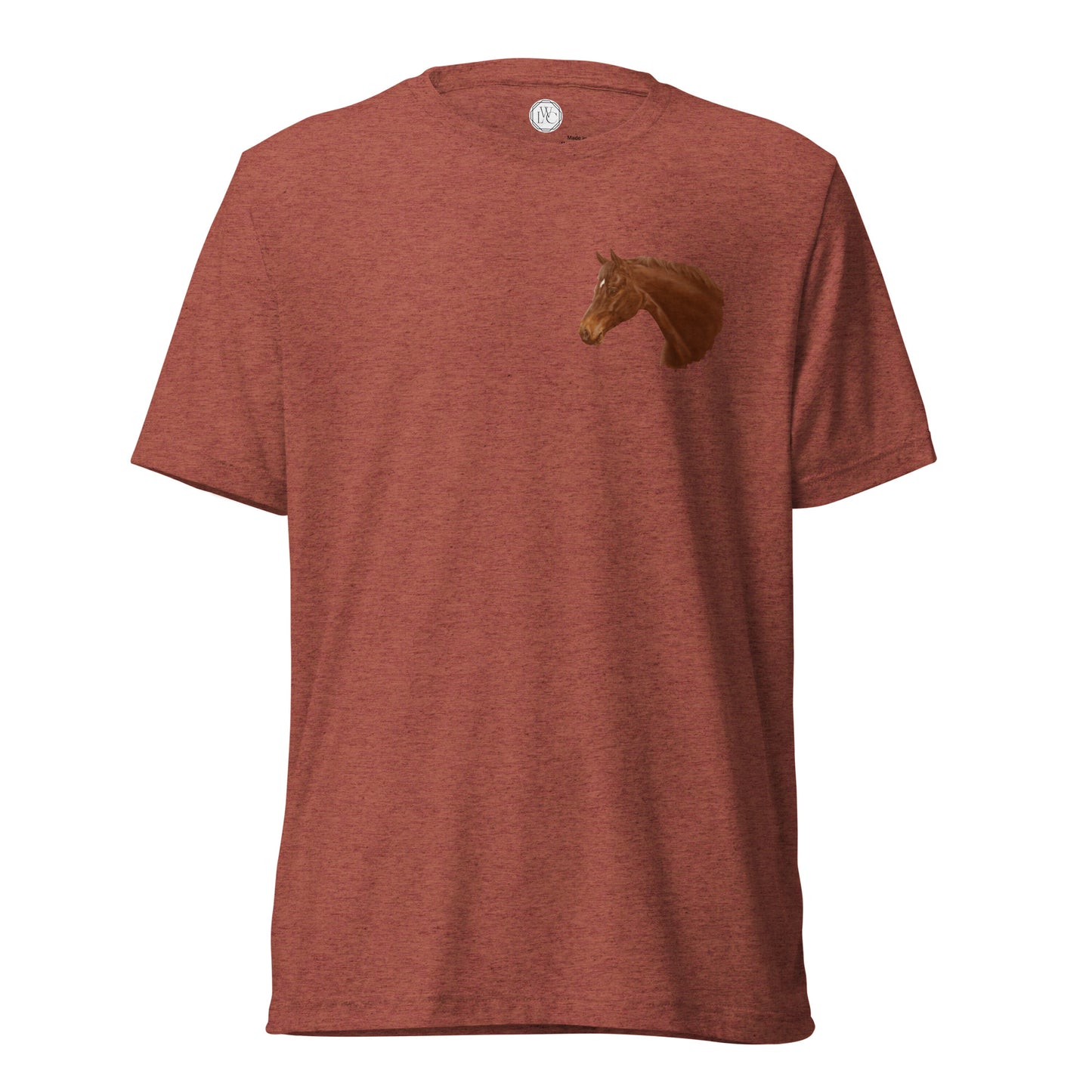 "Atlas the Hanoverian" Short sleeve t-shirt (Lapel)