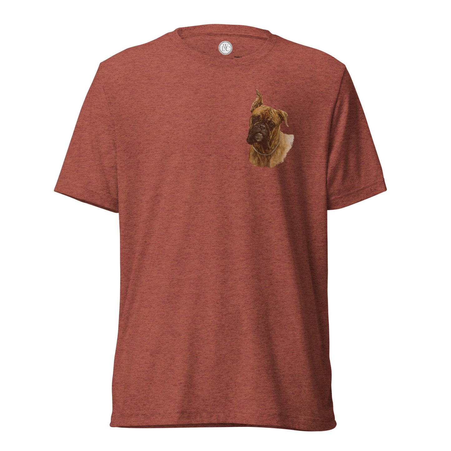 "Adele the Boxer" Short sleeve t-shirt (Lapel)