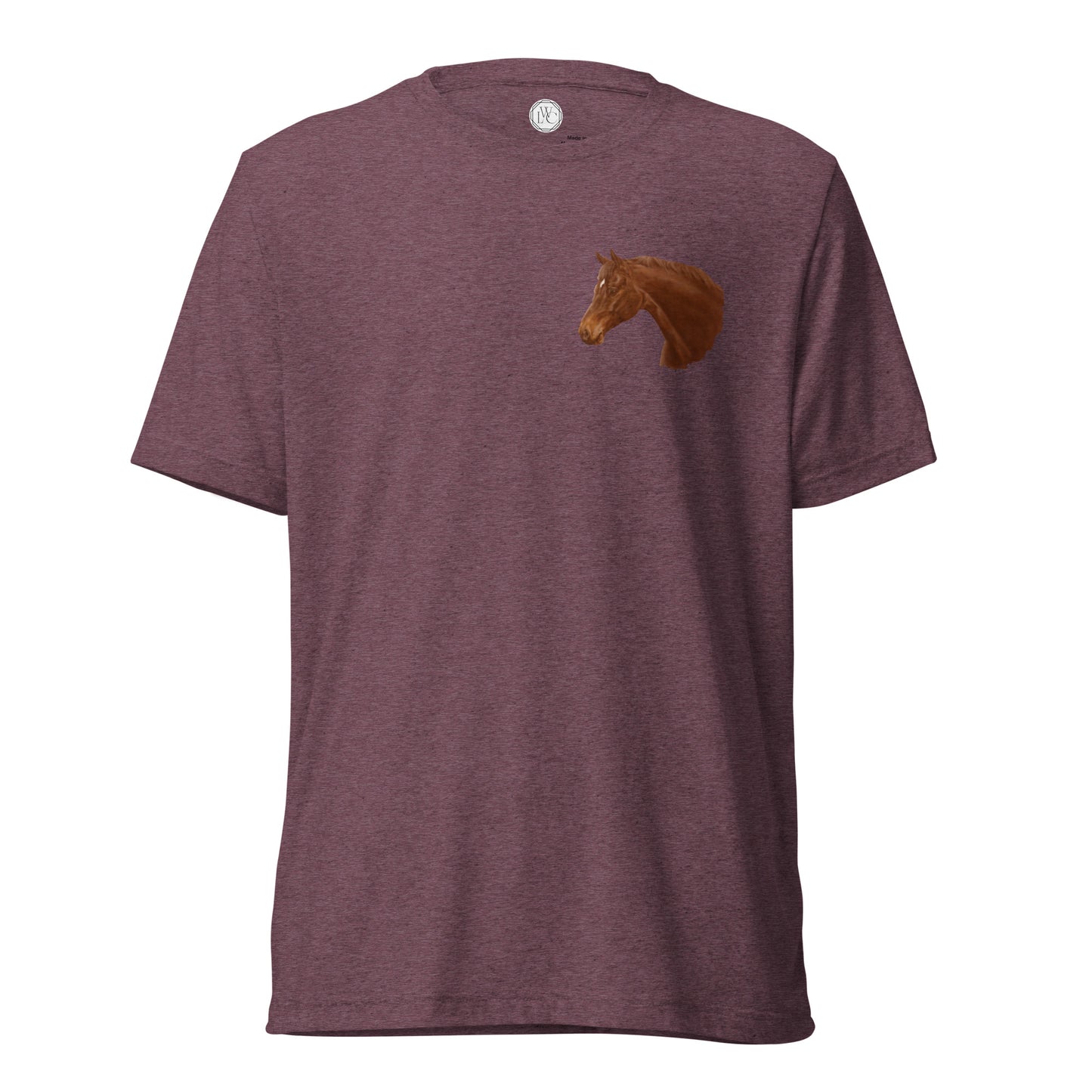 "Atlas the Hanoverian" Short sleeve t-shirt (Lapel)
