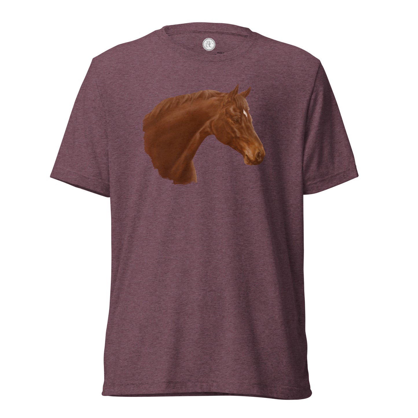 "Atlas the Hanoverian" Short sleeve t-shirt (Front)