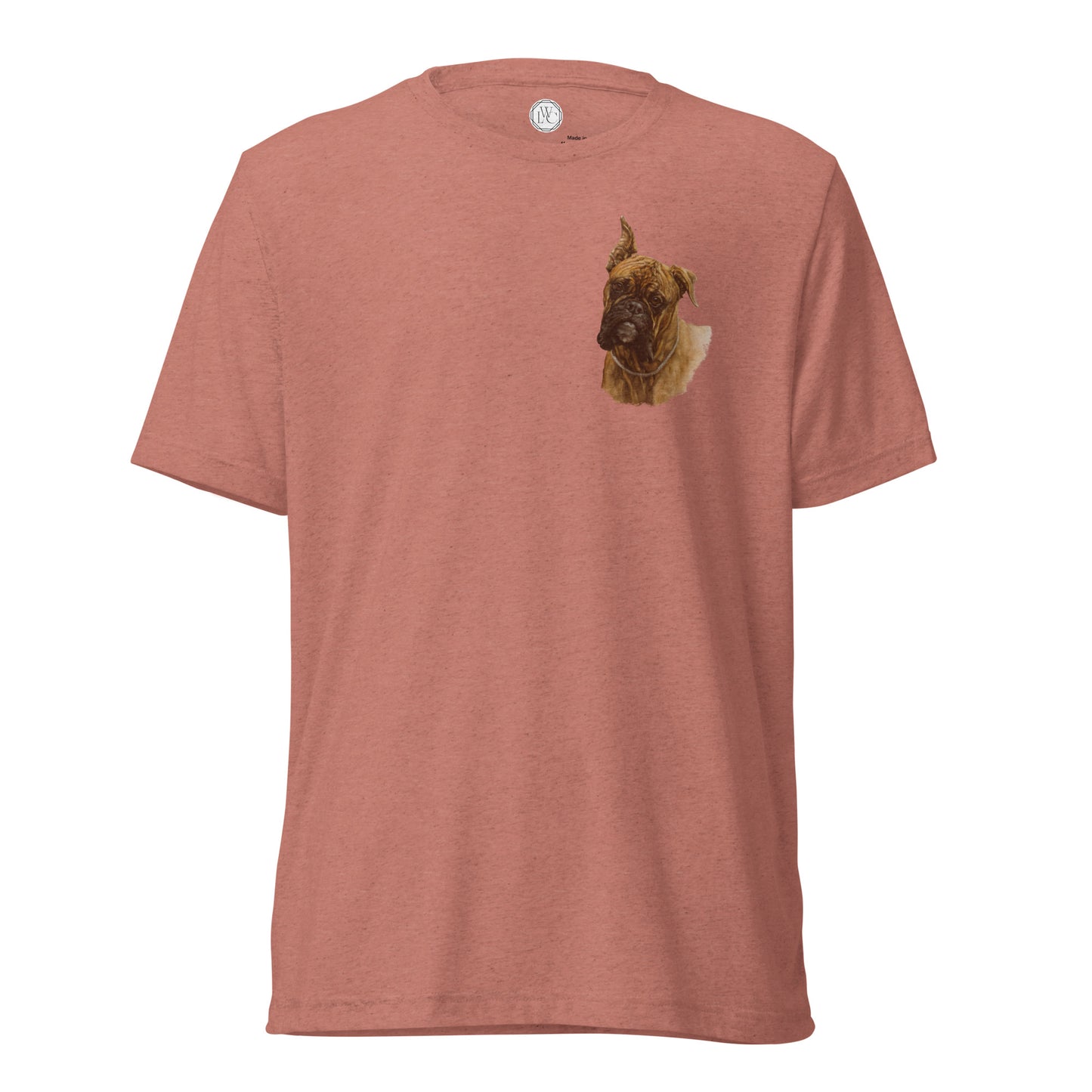 "Adele the Boxer" Short sleeve t-shirt (Lapel)