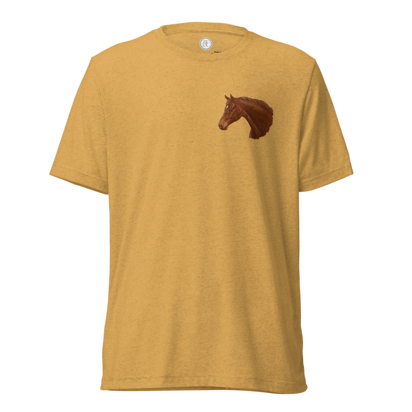 "Atlas the Hanoverian" Short sleeve t-shirt (Lapel)