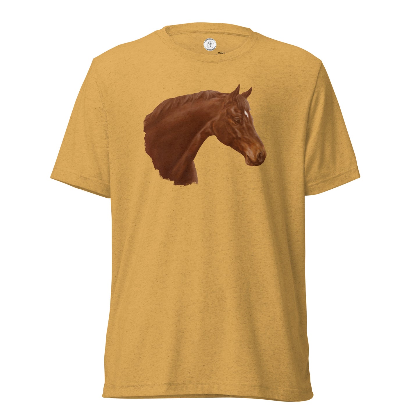 "Atlas the Hanoverian" Short sleeve t-shirt (Front)