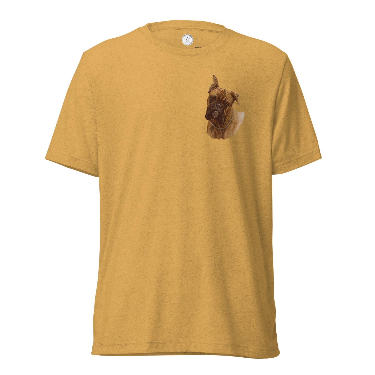 "Adele the Boxer" Short sleeve t-shirt (Lapel)