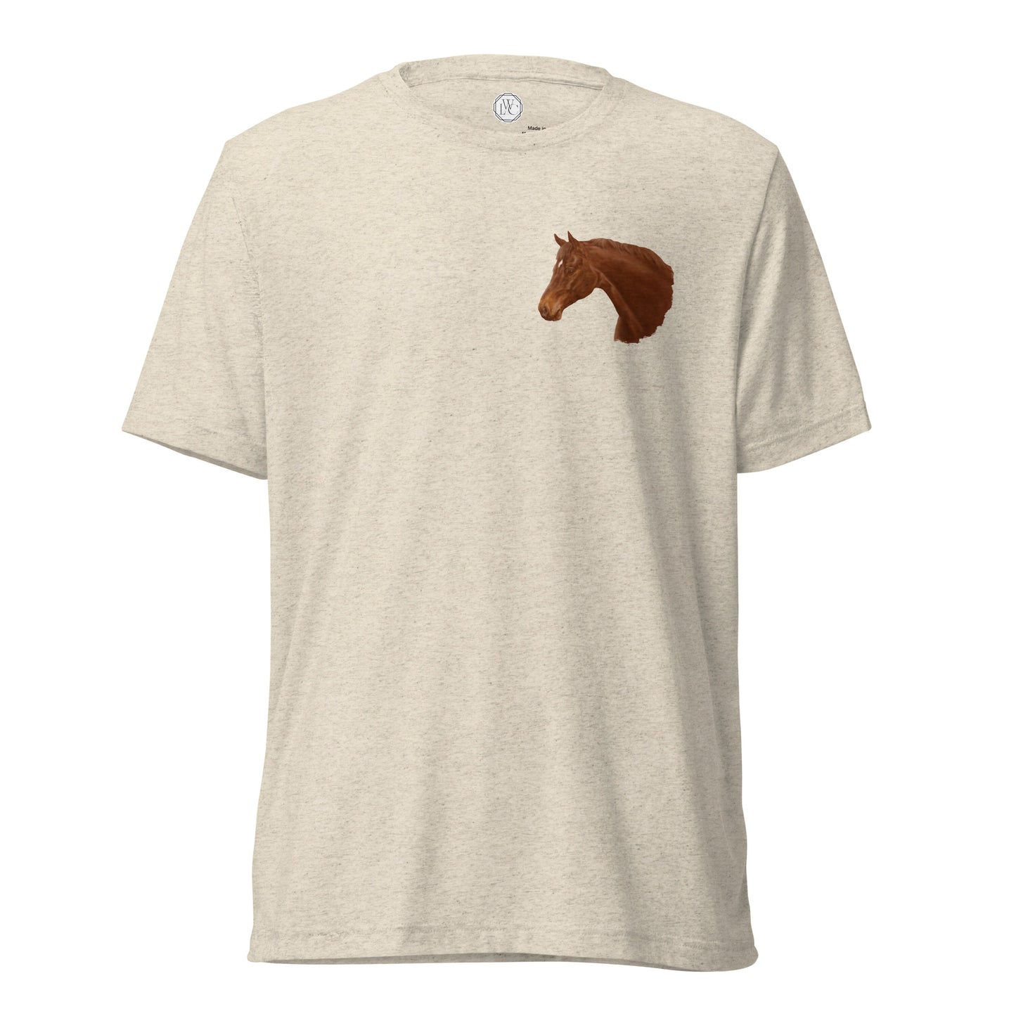 "Atlas the Hanoverian" Short sleeve t-shirt (Lapel)
