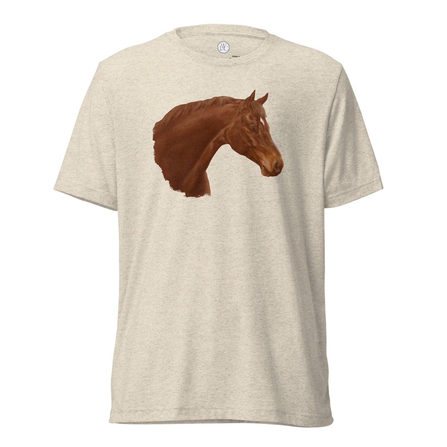 "Atlas the Hanoverian" Short sleeve t-shirt (Front)