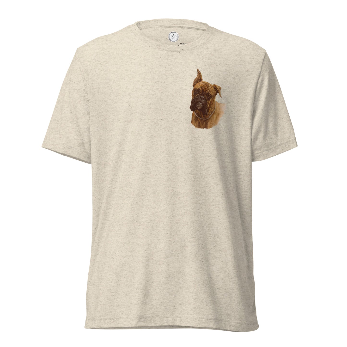 "Adele the Boxer" Short sleeve t-shirt (Lapel)