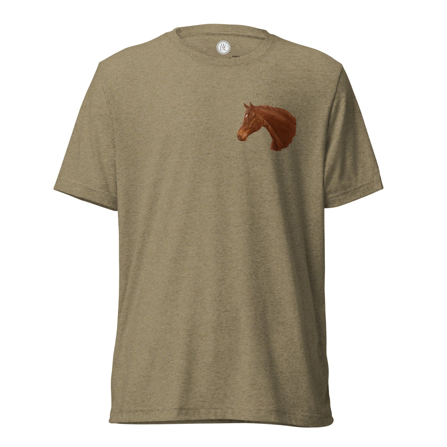 "Atlas the Hanoverian" Short sleeve t-shirt (Lapel)