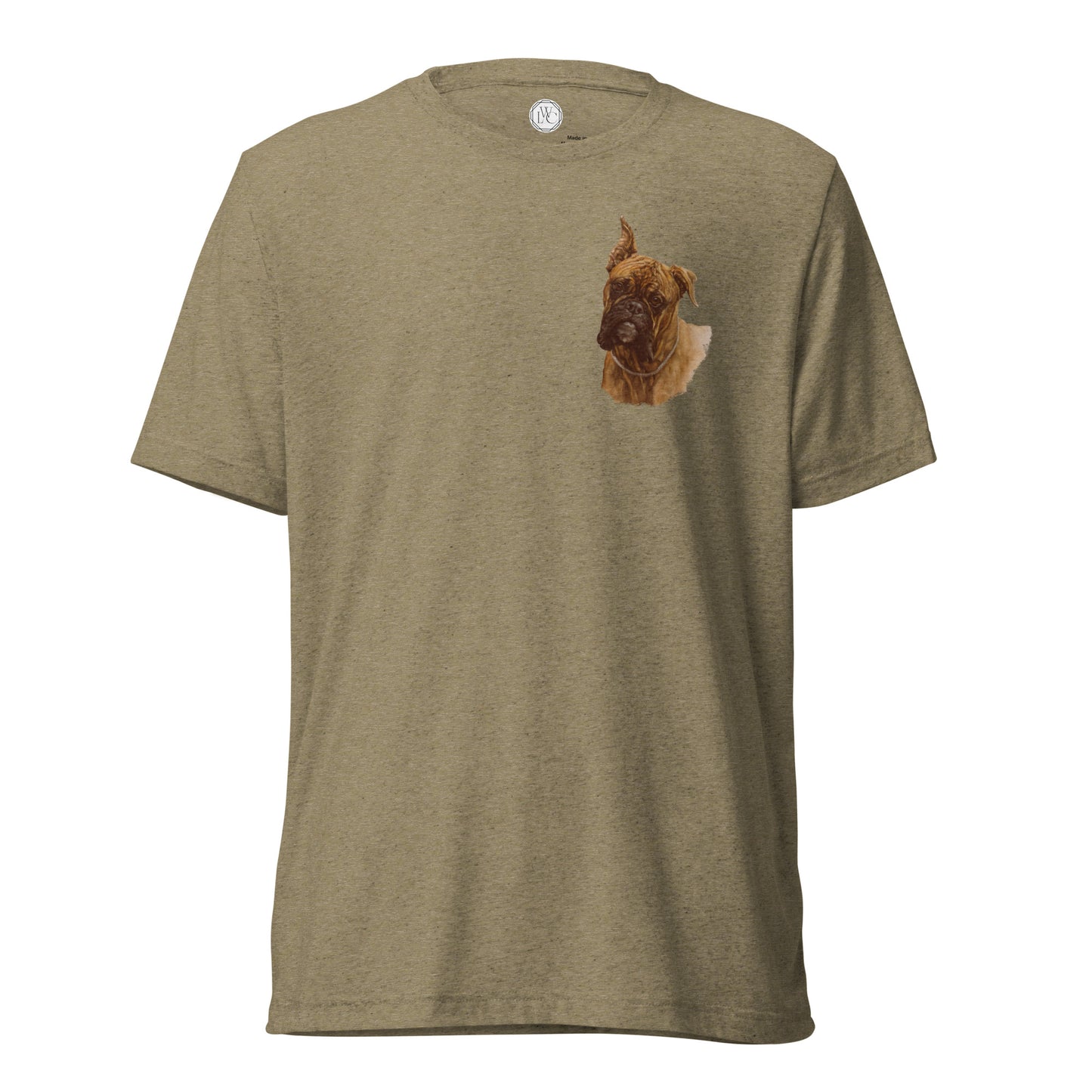 "Adele the Boxer" Short sleeve t-shirt (Lapel)