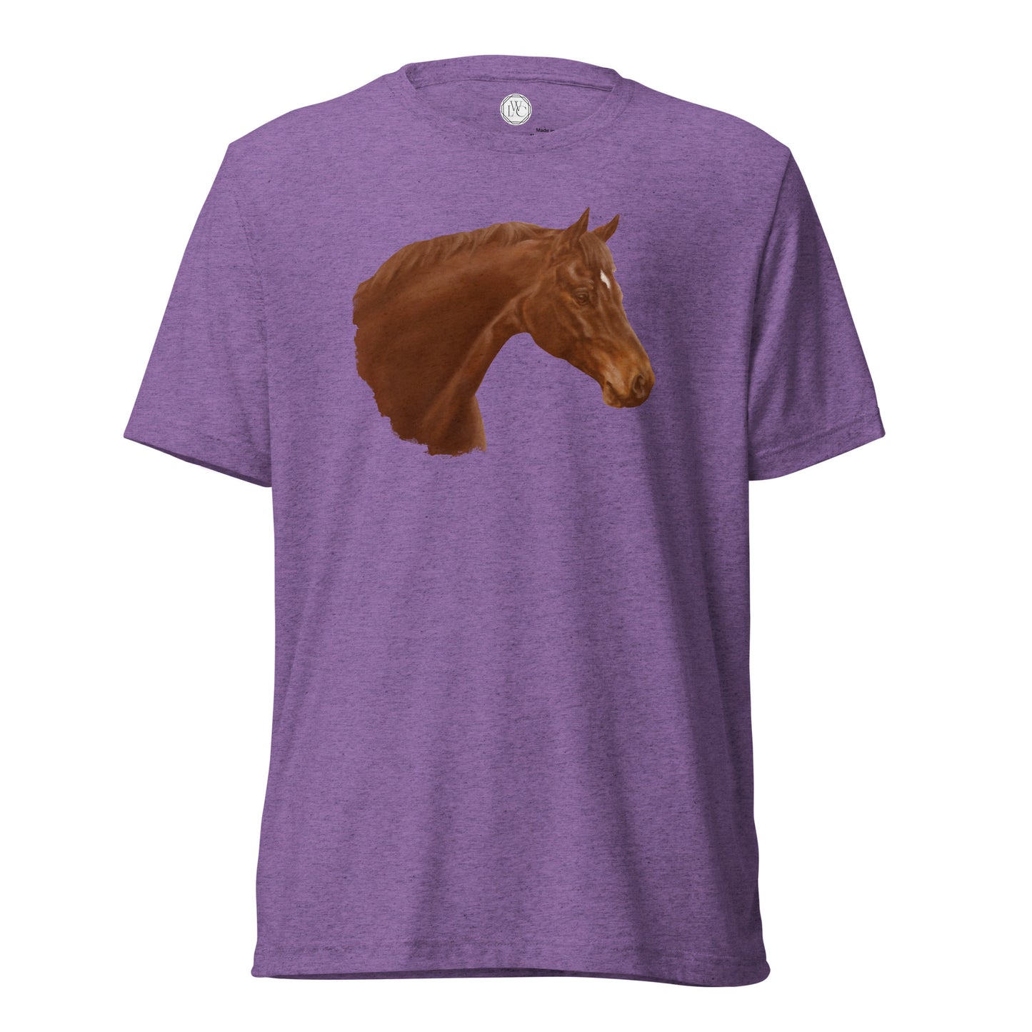 "Atlas the Hanoverian" Short sleeve t-shirt (Front)