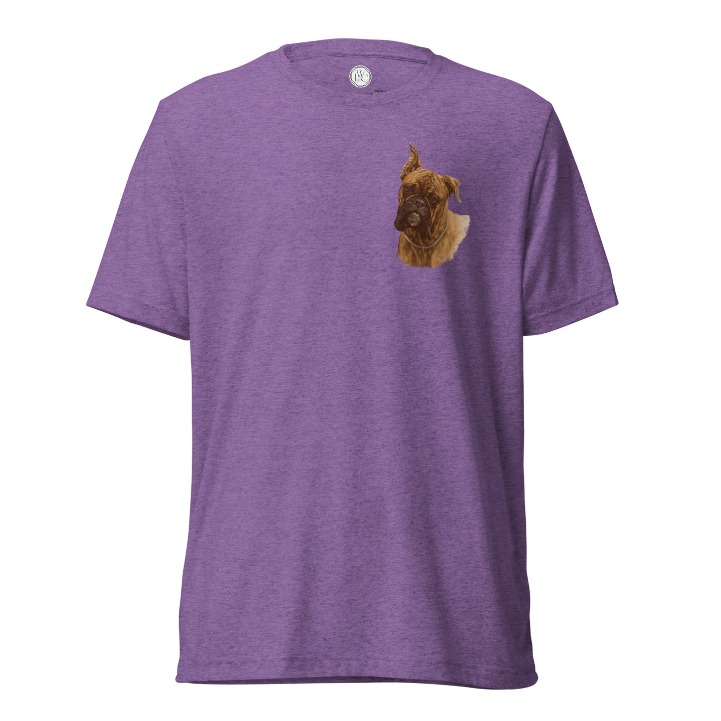 "Adele the Boxer" Short sleeve t-shirt (Lapel)