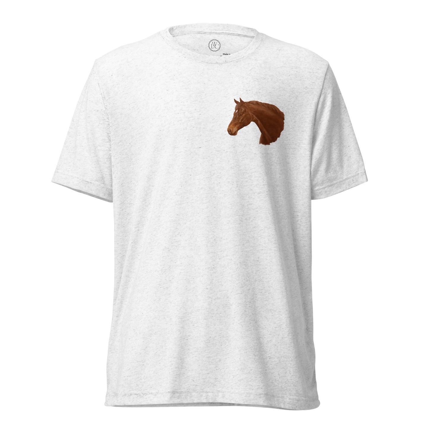 "Atlas the Hanoverian" Short sleeve t-shirt (Lapel)