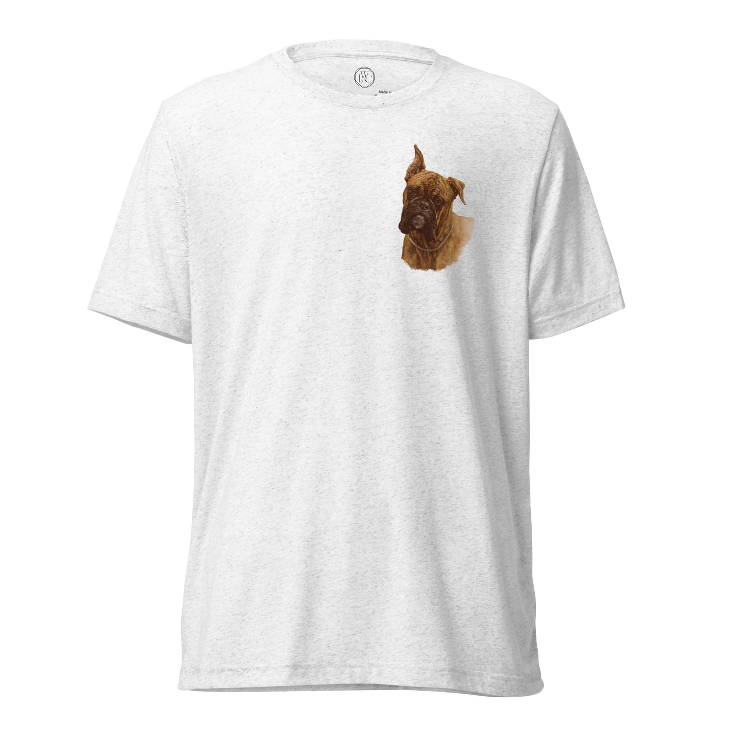 "Adele the Boxer" Short sleeve t-shirt (Lapel)