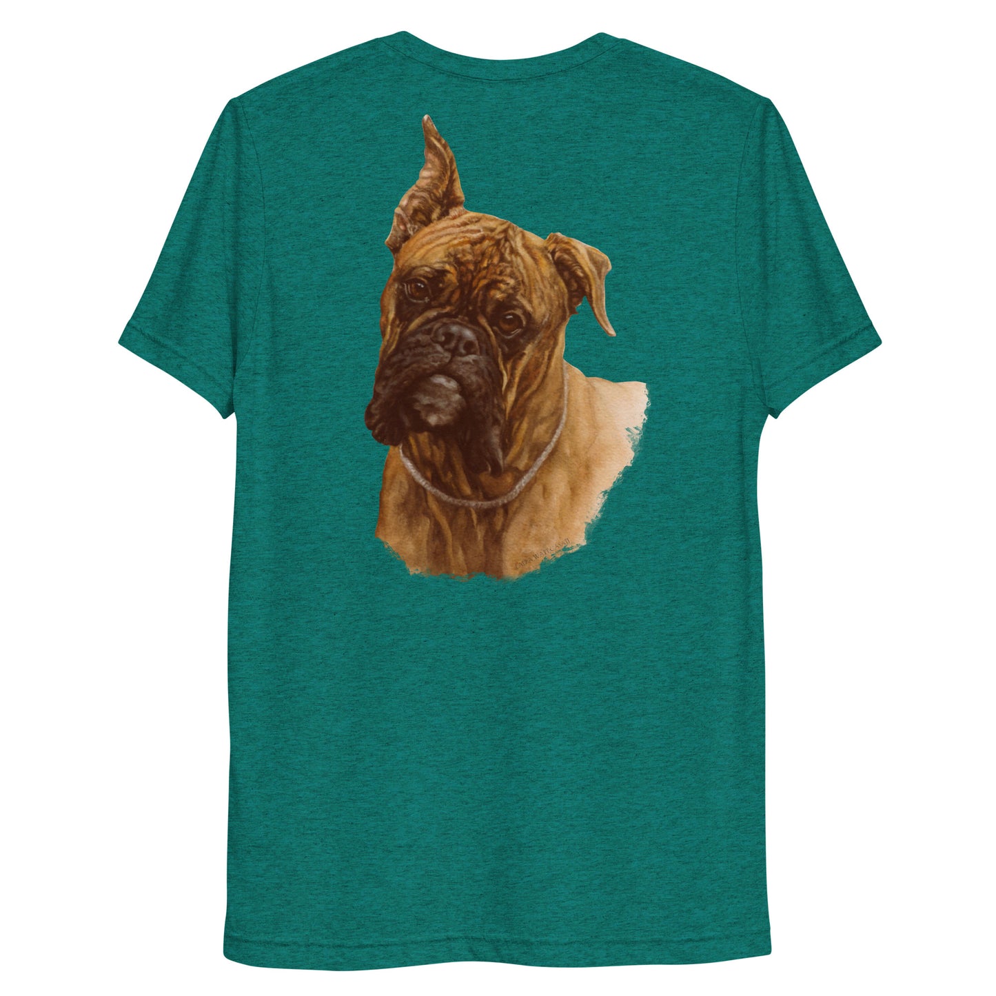 "Adele the Box" Short sleeve t-shirt (Back)