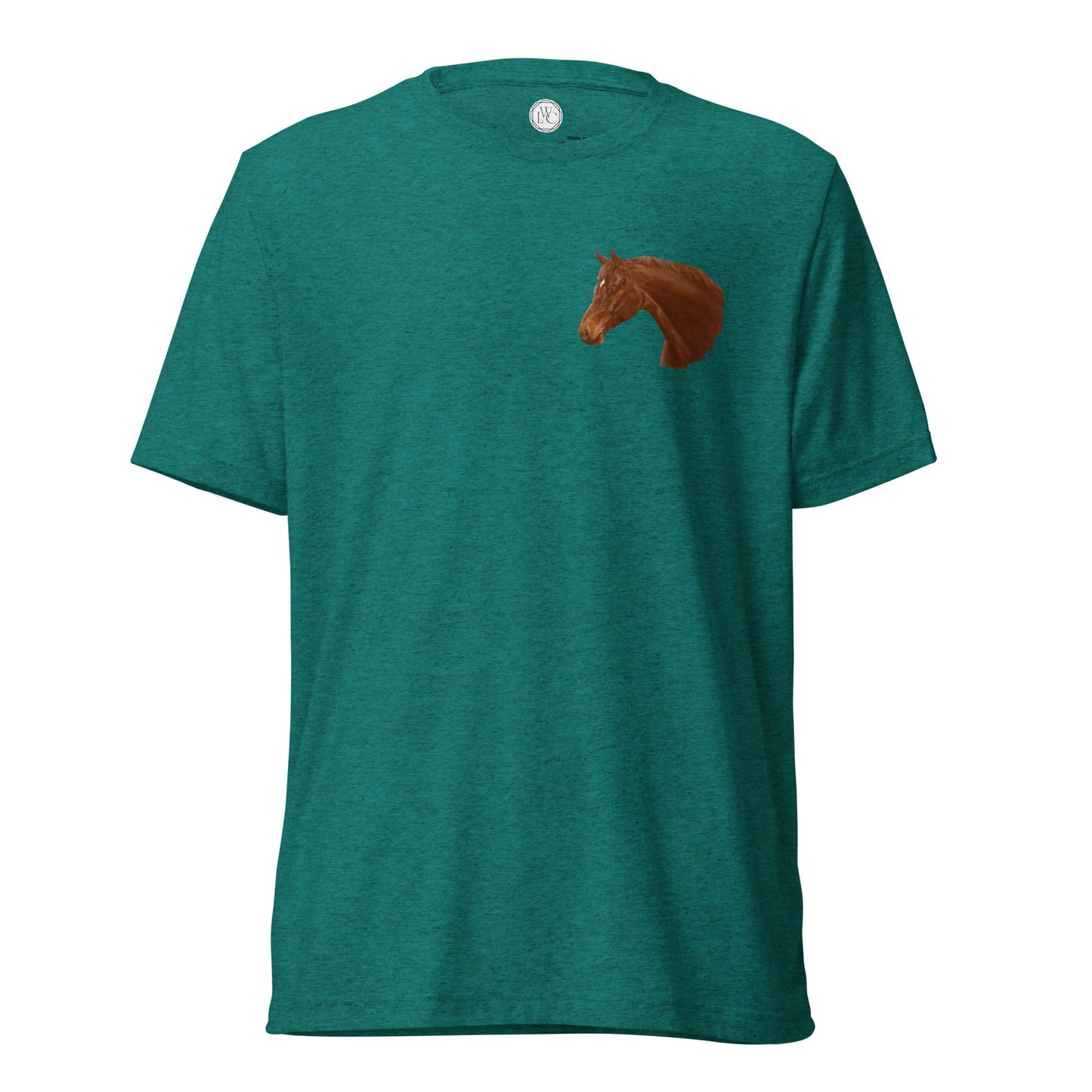"Atlas the Hanoverian" Short sleeve t-shirt (Lapel)