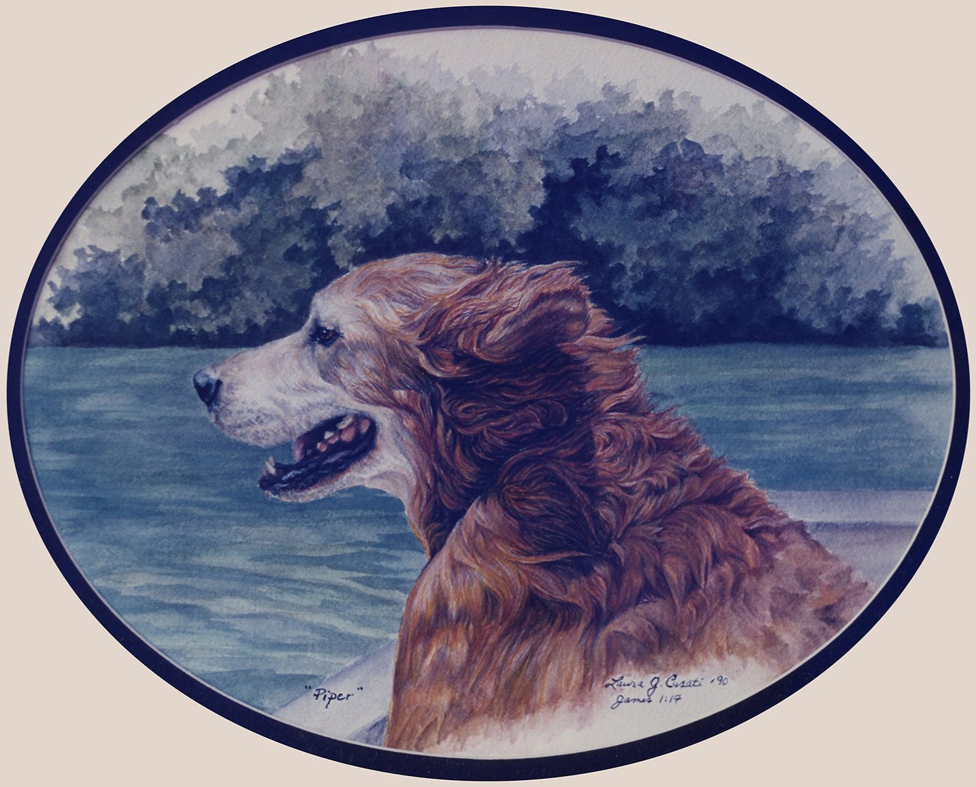 Piper the Golden Retriever - Fine Art Prints