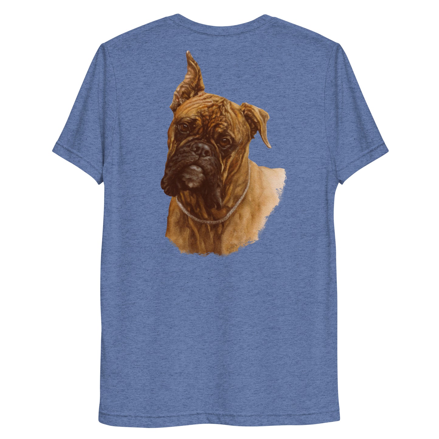 "Adele the Box" Short sleeve t-shirt (Back)