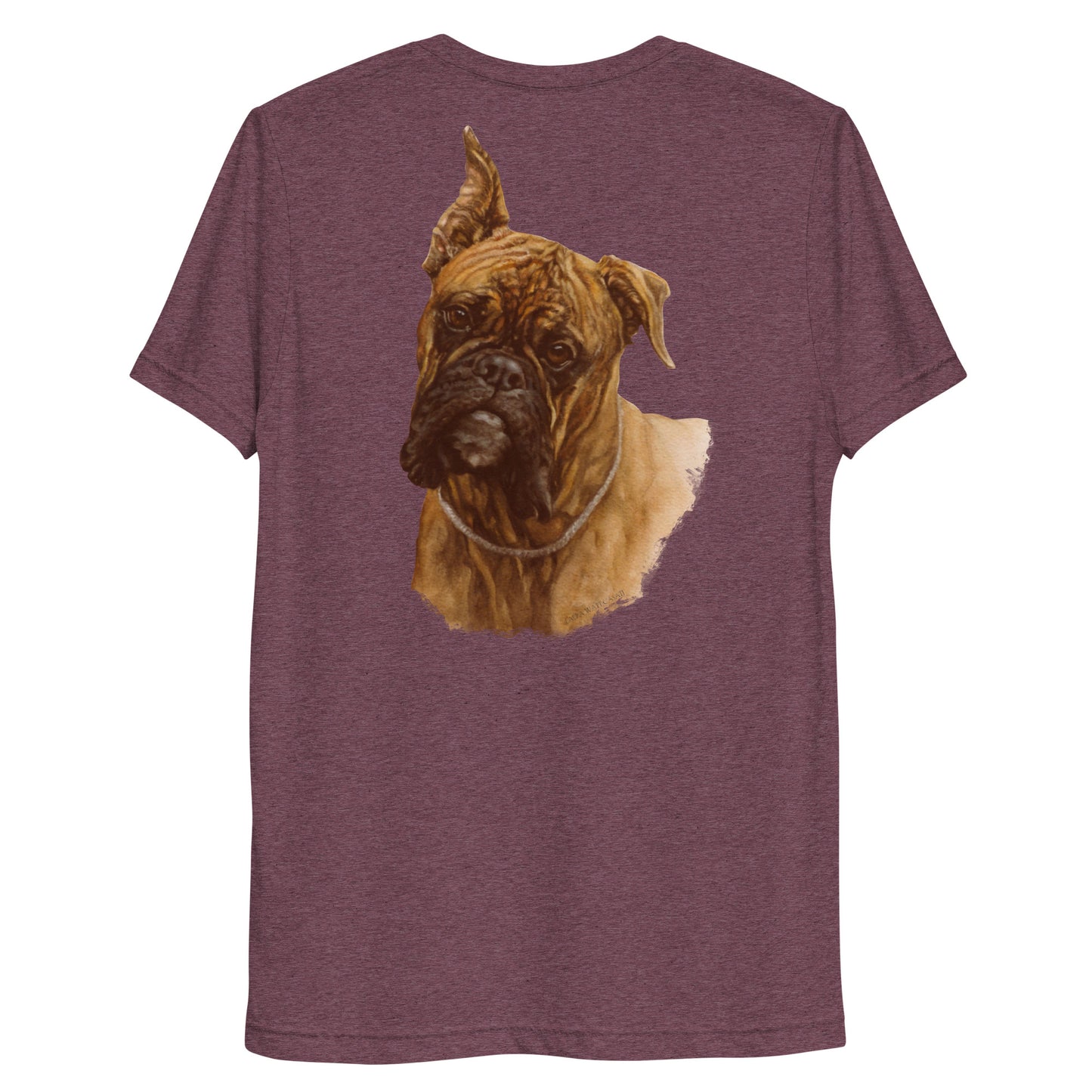 "Adele the Box" Short sleeve t-shirt (Back)