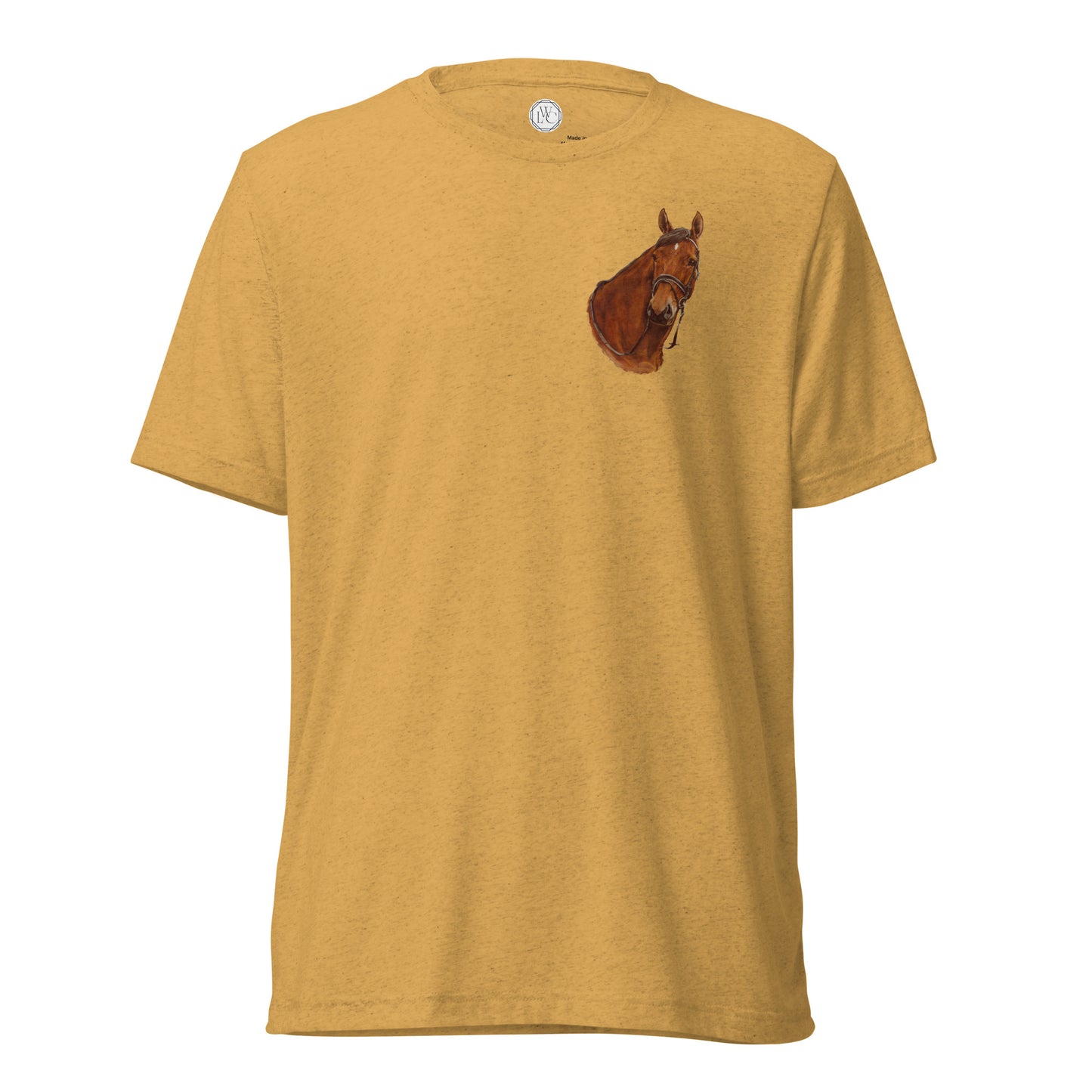 "Amanda the Holsteiner" Short sleeve t-shirt (Lapel)