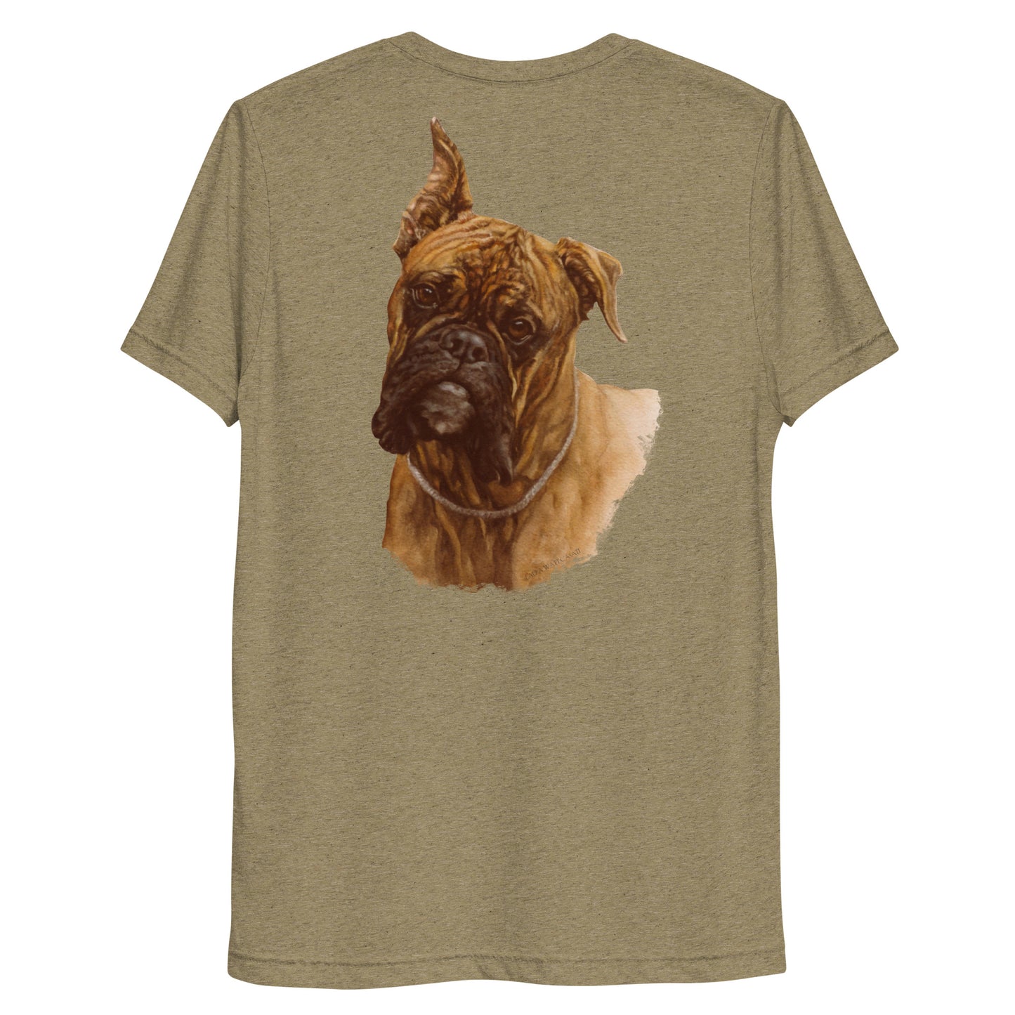 "Adele the Box" Short sleeve t-shirt (Back)