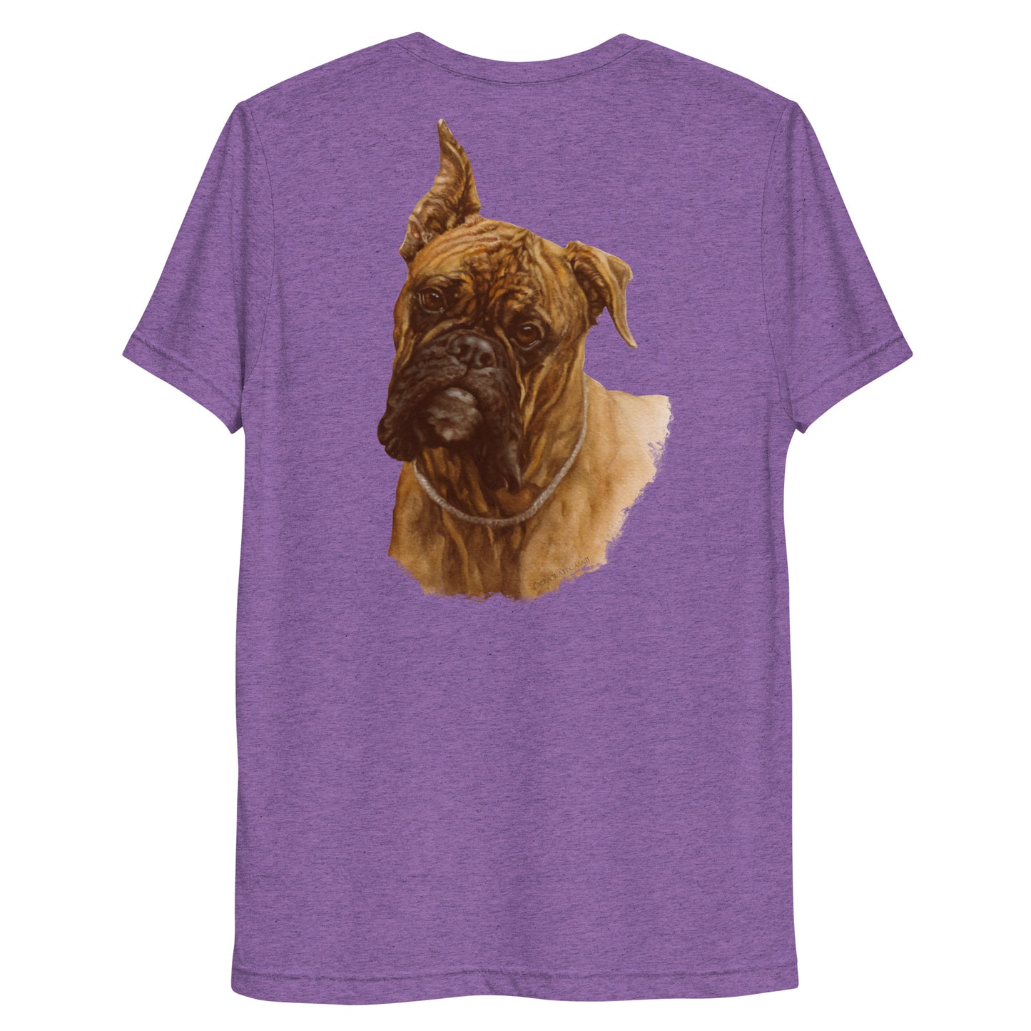 "Adele the Box" Short sleeve t-shirt (Back)