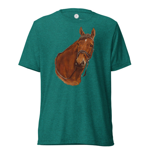 "Amanda the Holsteiner" Short sleeve t-shirt (Front)